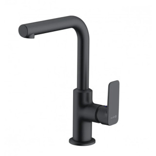 Umyvadlová batéria Kludi Pure&Style, na postavení, sterowanie boczne, výška 245mm, obracana výtokové rameno, bez výpuste, chróm