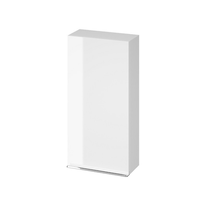 Skrinka lustrzana Cersanit Virgo, 40cm, dverí uniwersalne, 3 półki, chróm závěs, biely