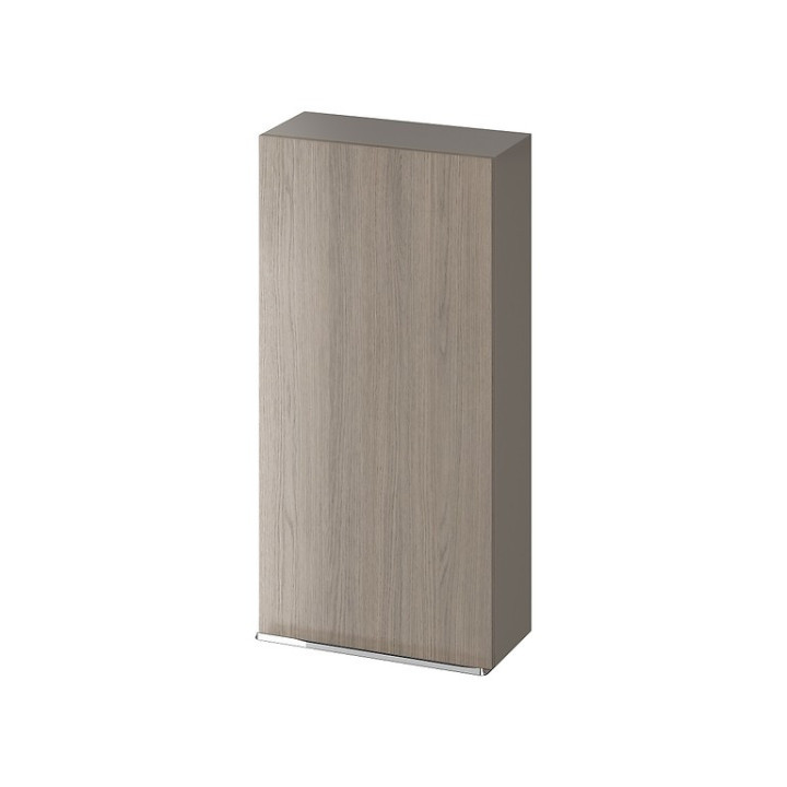 Skrinka lustrzana Cersanit Virgo, 40cm, dverí uniwersalne, 3 półki, chróm závěs, biely