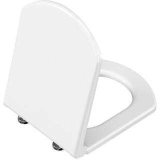 Sedátko WC Vitra Valarte, slim, s pozvoľným sklápaním, szybkie wypinanie, biely