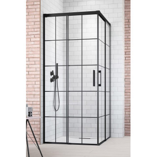 Sprchový kút Radaway Idea Gold KDD I 80, časť ľavé, 800x2005mm, posuvné dvere, profil zlatý