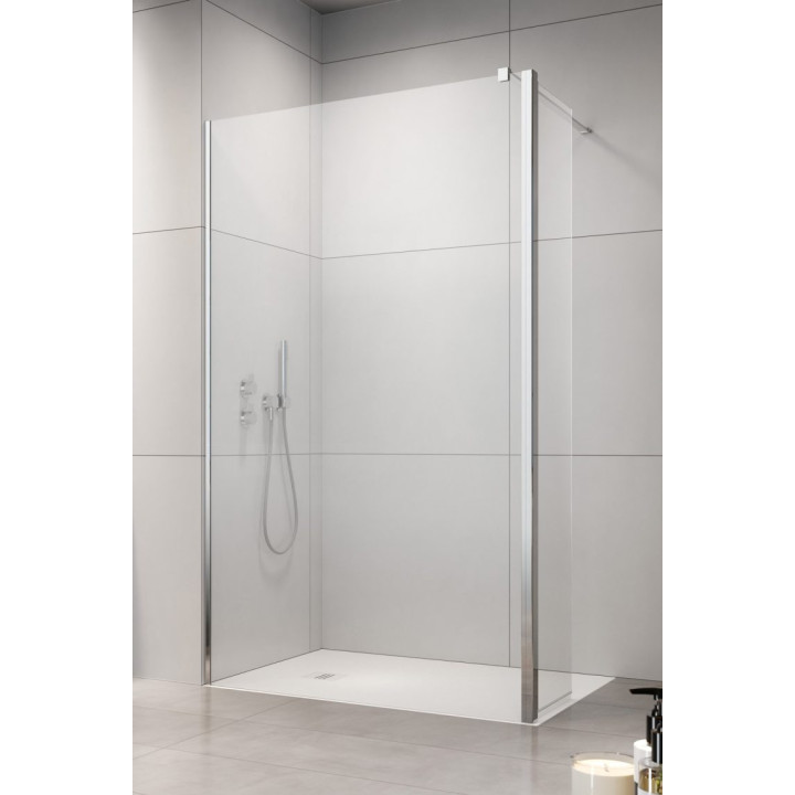 Dverí sprchové do niky Radaway Carena DWB 90, ľavé, 893-905mm, sklo číre, profil chróm
