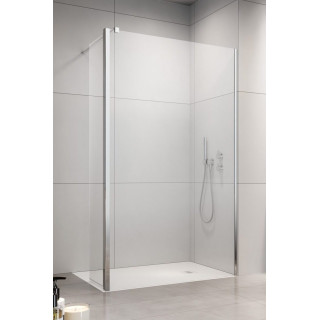 Dverí sprchové do niky Radaway Carena DWB 90, ľavé, 893-905mm, sklo číre, profil chróm