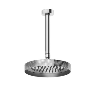 Horná sprcha Gessi Anello, okrúhla, 218mm, regulowana, s ramenom nastenným 343mm, chróm