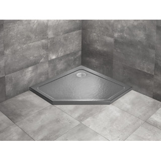 Sprchová vanička pravouhlý Radaway Doros F, 140x80cm, akrylátové, stone white