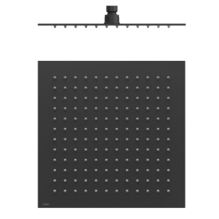 Rameno nástenné Tres, 40cm, čierna matnéný