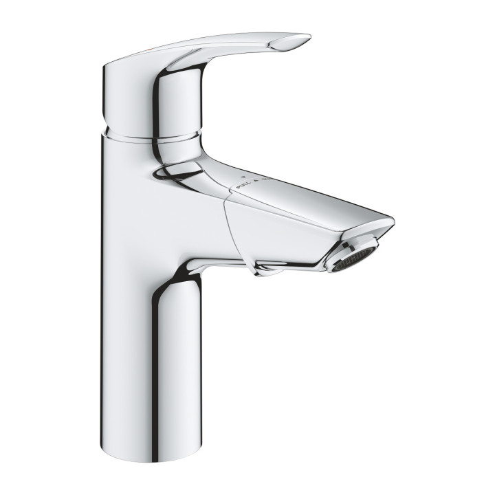  Umyvadlová batéria Grohe Eurosmart na postavení, wys. 146 mm, chróm, Jednootvorové