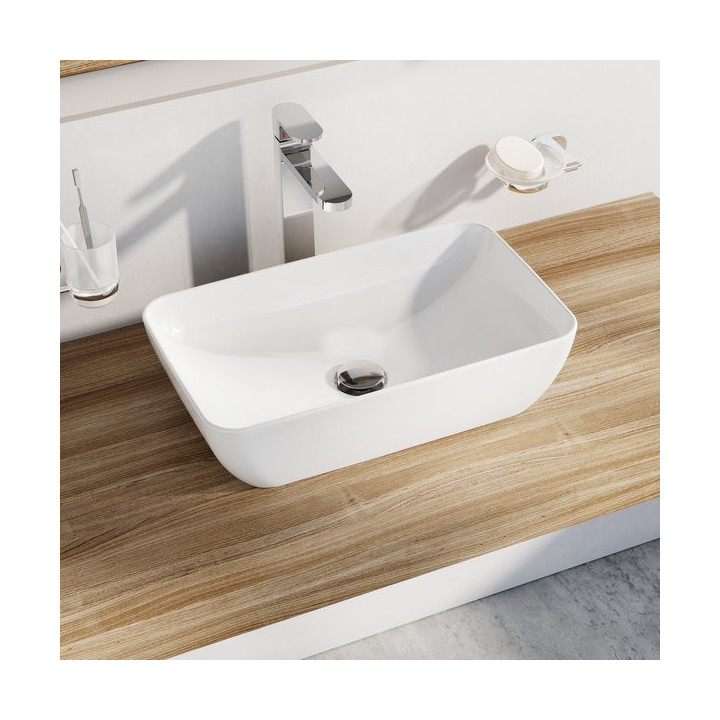 Umývadlo Ravak UNI 500 R Slim, 50 cm - biela