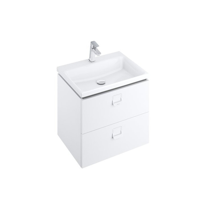 Skrinka pod umywalkę Ravak SD Comfort 600, 60 x 46 cm, biela