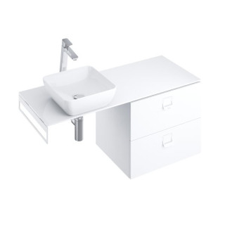 Doska pod umývadlo Ravak Comfort 1200, 120 x 46 cm, biely