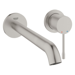 Umyvadlová batéria Grohe Essence Professional, podomietková, 2-otvorová, výtokové rameno 230mm, nerez