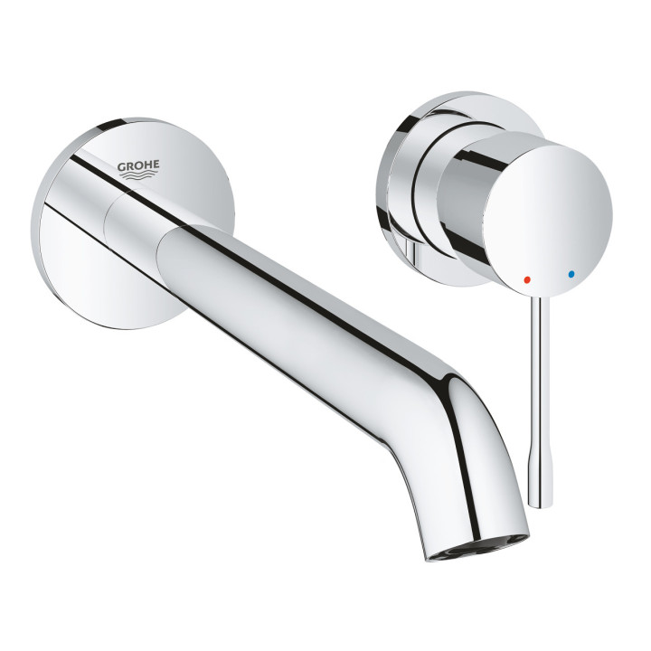 Umyvadlová batéria Grohe Essence Professional, podomietková, 2-otvorová, výtokové rameno 230mm, nerez