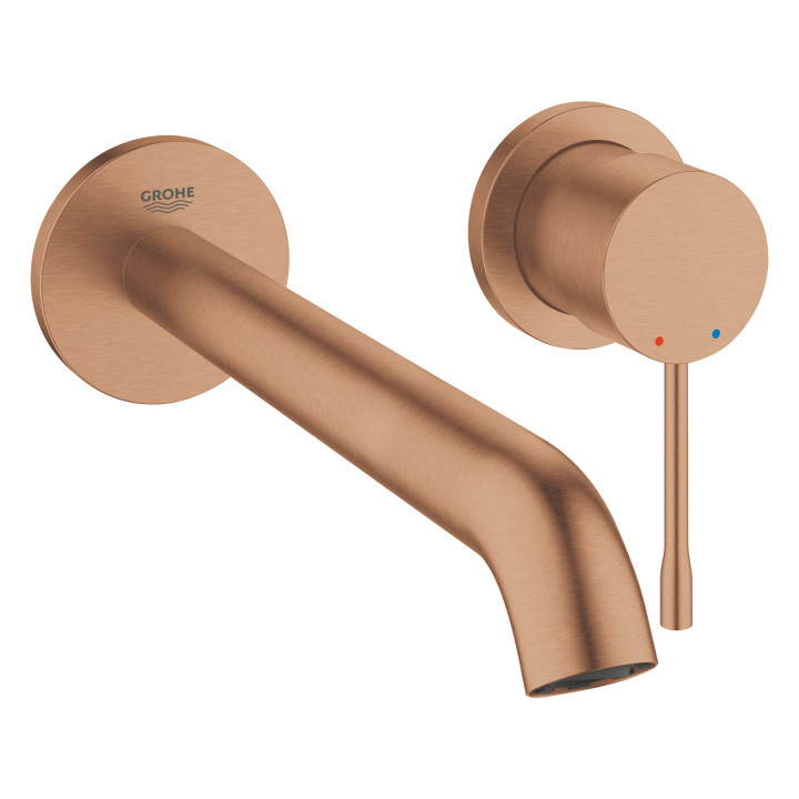 Umyvadlová batéria Grohe Essence Professional, podomietková, 2-otvorová, výtokové rameno 230mm, nerez