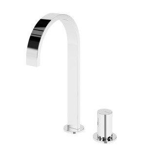 Umyvadlová batéria Bruma Avalon, na postavení, výška 331mm, chróm