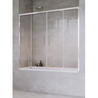 Vaňová zástena Radaway Euphoria PNJ 60, sklo číre, 600-610x1500mm, profil chróm