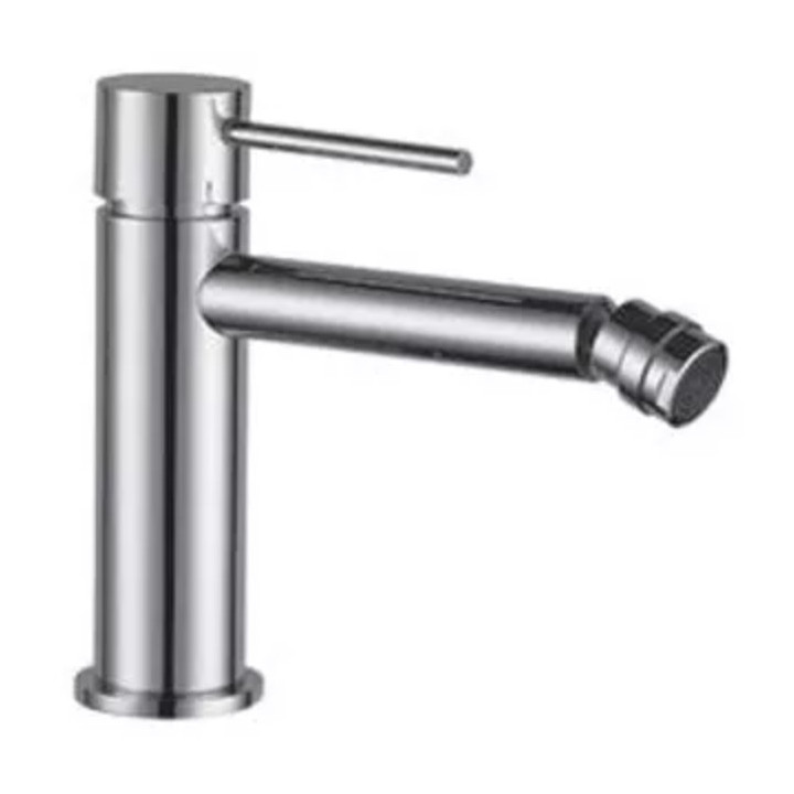 Umyvadlová batéria Demm Spike, na postavení, výška 300mm, výtokové rameno 186mm, zátka klik-klak, chróm