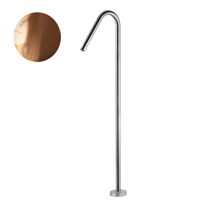 Voľne stojaca výtokové rameno vaňová Bruma Lusitano, výška 120cm, farba night sky