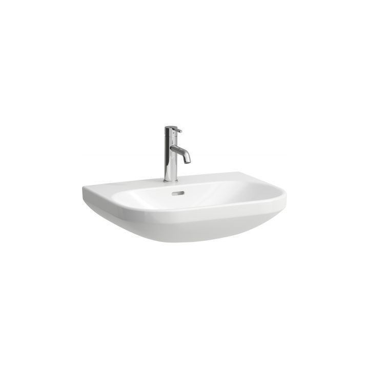 Umývadlo stenová 600 x 380 mm bez otvoru pre batériu biela Laufen Pro S, H8189590001091