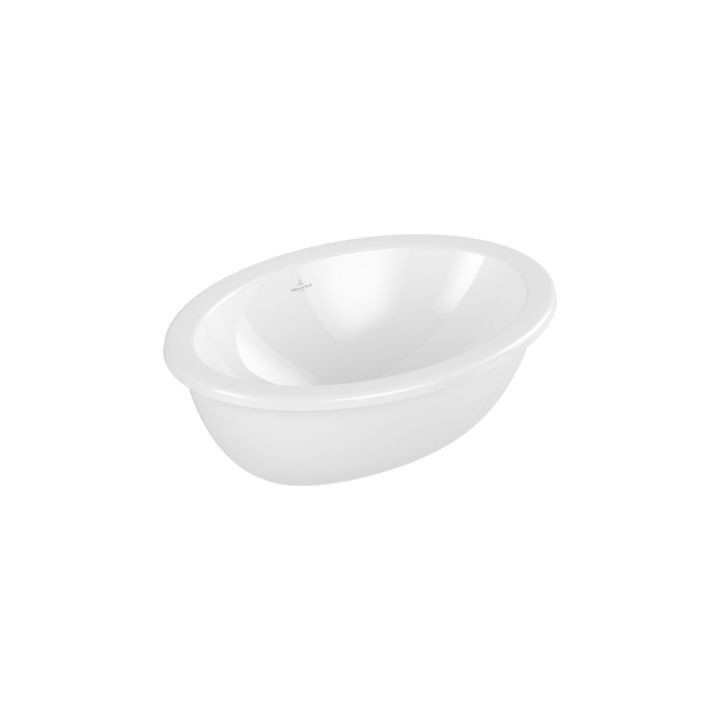 Umývadlo Villeroy & BochLoop & Friends Umývadlo pod dosku, 430 x 285 x 185 mm, Weiss Alpin CeramicPlus, bez prepadu, Nieszlifowa