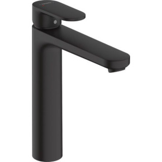 Umyvadlová batéria Hansgrohe Rebris S páková 80 CoolStart z metalowym kompletem odtokovom - čierna matnéný