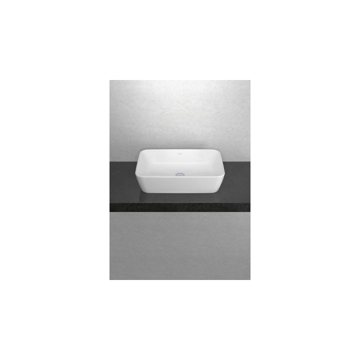 Zápustné umývadlo Villeroy & Boch Architectura, 60x45cm, prepad, otvor na batériu, CeramicPlus, Weiss Alpin