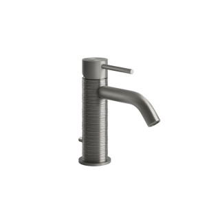 Umyvadlová batéria Gessi Flessa, na postavení, výška 159mm, zátka automatický, brúsená oceľ