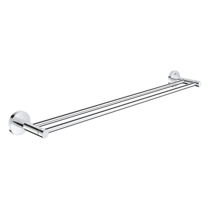 Držák ručníku Grohe Essentials, dvojitý - brushed warm sunset