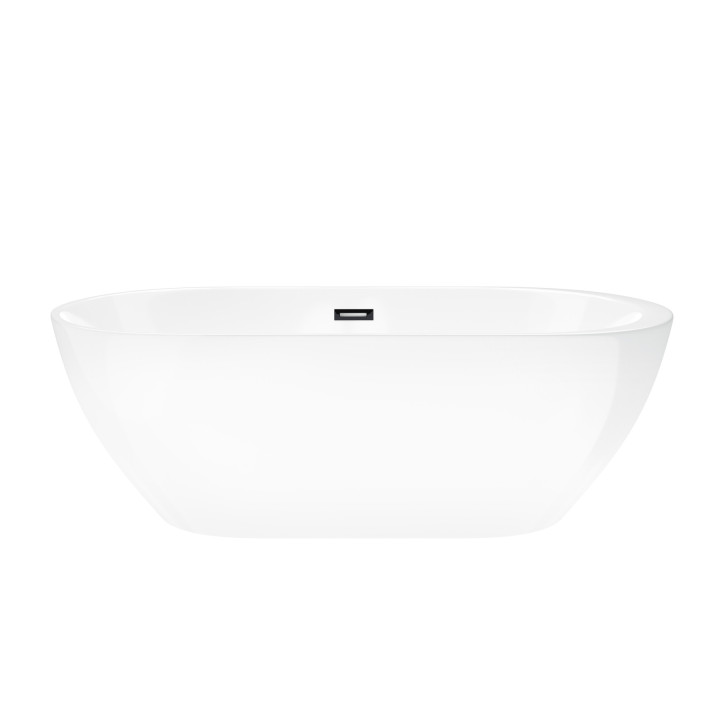 Vaňa voľne stojaca Corsan Reno 160 cm z wykończeniem bielym - biela