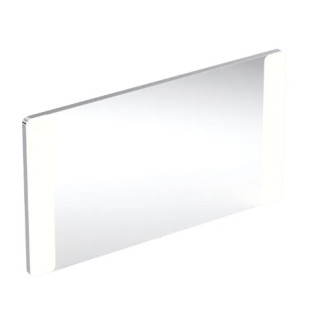 Geberit Option Square Osvetlené zrkadlo, B90cm, H65cm, T3.2cm, svietidlo hore, Hliník szczotkowane