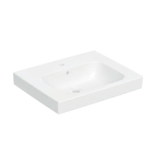 Geberit Modo Umývadlo kompaktowa, B50cm, H15.5cm, T40cm, z prepadom, s otvorom pre batériu