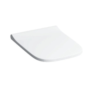 Geberit Smyle Square Klozetové sedátko, upevnenie z góry, zachodząca kryt dosky klozetove, slim design