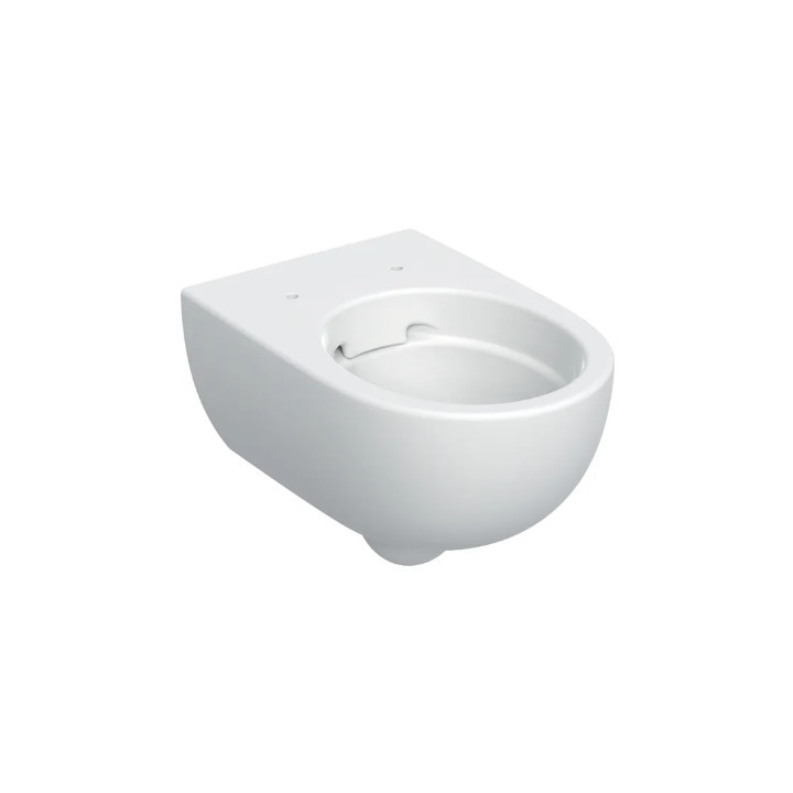 Geberit Selnova Závěsná misa WC, lievikový, B36cm, H33cm, T53cm, skryté mocowania, Rimfree