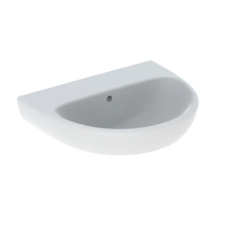 Geberit Selnova Umývadlo, B55cm, H18cm, T44cm, z prepadom, s otvorom pre batériu