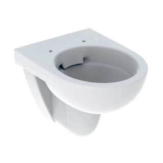 Geberit Selnova Závěsná misa WC, lievikový, B35.5cm, H34cm, T53cm, Rimfree