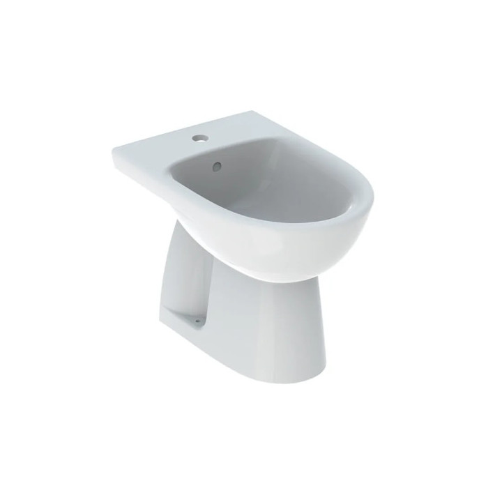 Geberit Selnova Bidet voľne stojaci, B35.8cm, H39cm, T54cm, z prepadom, s otvorom pre batériu