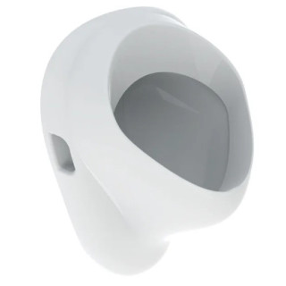 Geberit Felix Pisoár, B35cm, H56cm, T35.5cm, dopływ hore, odtok do tyłu alebo w dół