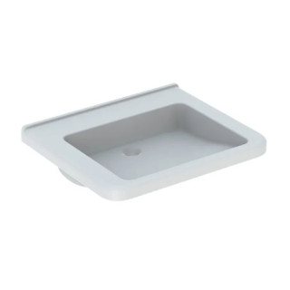 Geberit Selnova Comfort  Umývadlo, B65cm, H15.5cm, T55cm, bez prepadu, s otvorom pre batériu