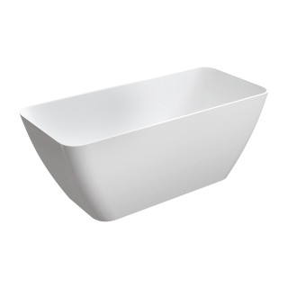 Vaňa voľne stojaca OMNIRES PARMA M+, 159 x 71 cm - biely lesklá 