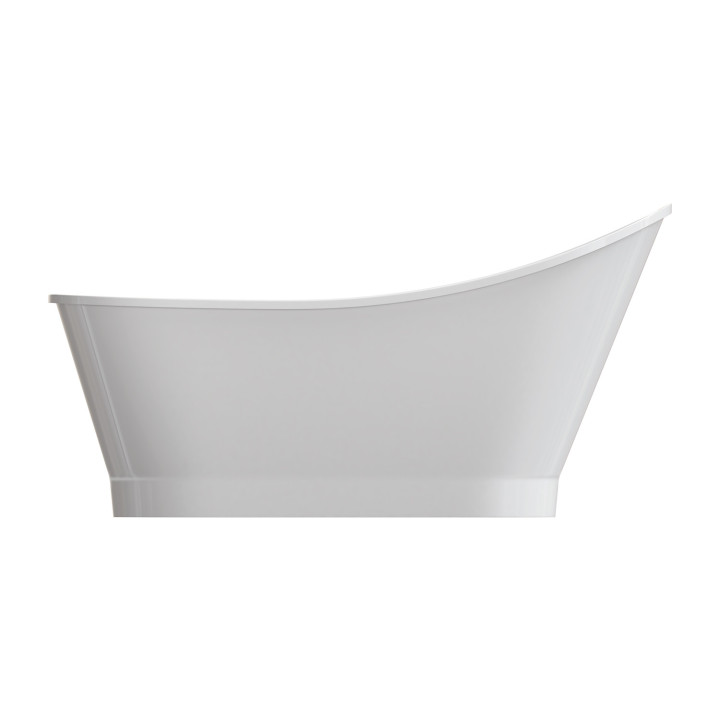 Vaňa voľne stojaca OMNIRES VENEZIA M+ , 160 x 73 cm - biely lesklá