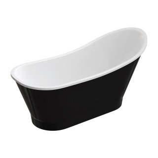 Vaňa voľne stojaca OMNIRES VENEZIA M+ , 160 x 73 cm -  biely matnéný