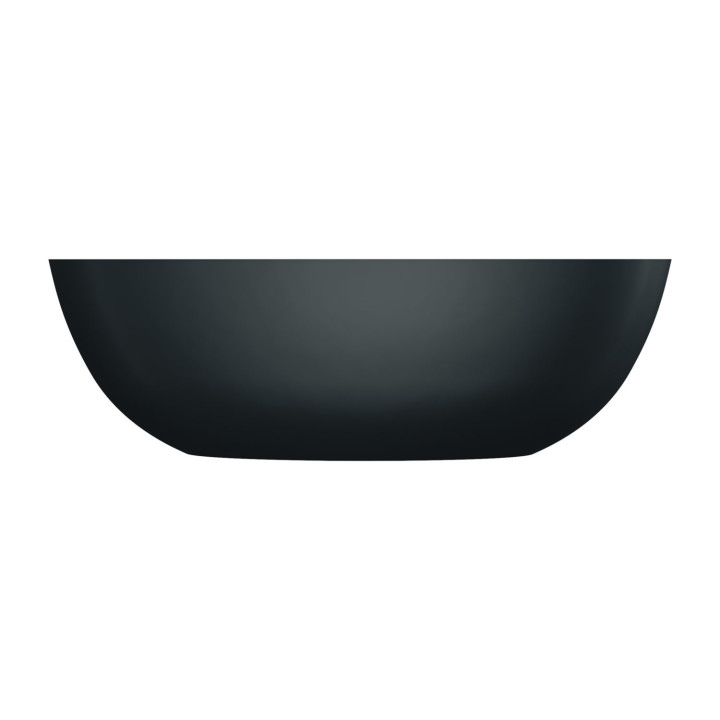 Vaňa voľne stojaca OMNIRES SHELL M+, 160 x 75 cm, so sifónom - black lava 
