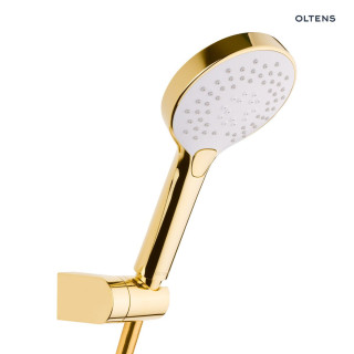 Sprchový set Oltens Saxan EasyClick Gide - chróm/biely