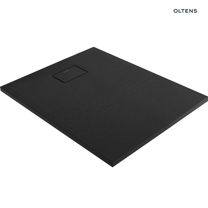 Oltens Bergytan sprchová vanička pravouhlý 100x80 cm RockSurface - biely