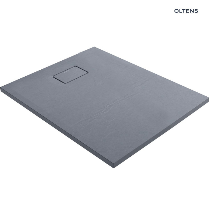 Oltens Bergytan sprchová vanička pravouhlý 100x80 cm RockSurface - čierna 