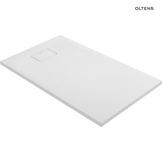 Oltens Bergytan sprchová vanička pravouhlý 100x90 cm RockSurface - šedý beton