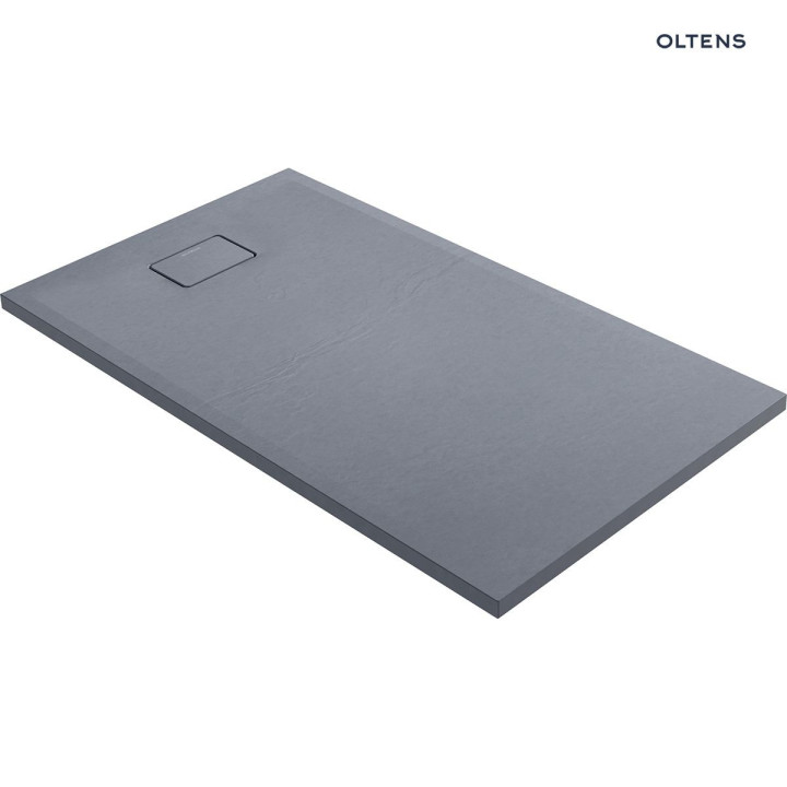 Oltens Bergytan sprchová vanička pravouhlý 140x80 cm RockSurface - čierna