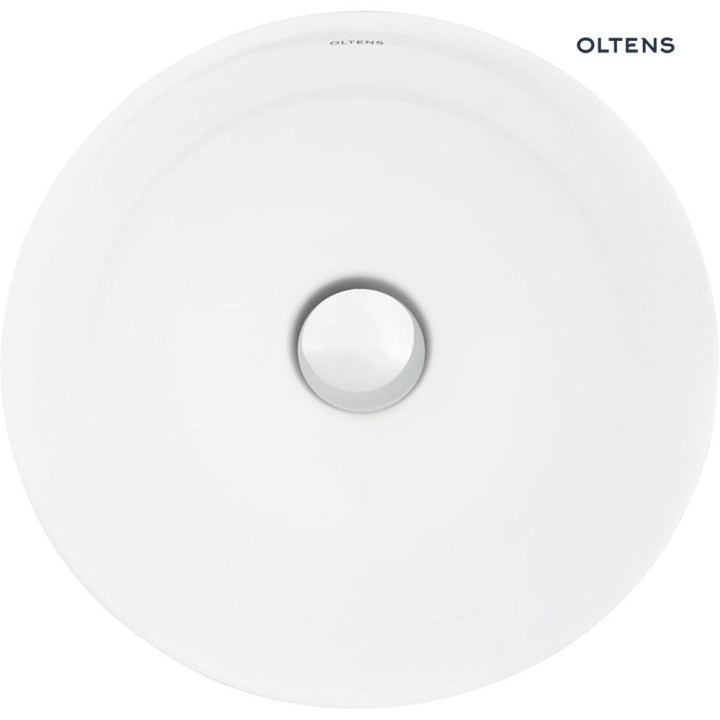 Oltens Jagala umývadlo 32x32 cm na dosku S povrchom SmartClean - biela