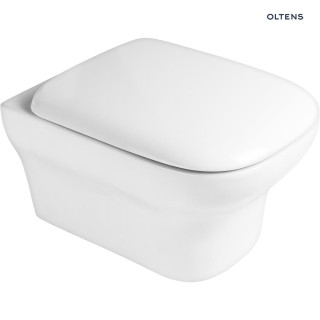 Oltens Gulfoss misa WC Závěsná PureRim - biela