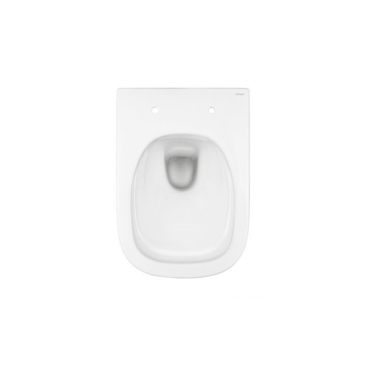 Súprava Oltens Gulfoss misa WC Závěsná PureRim S povrchom SmartClean s pozvoľným sklápaním sedadlo Slim