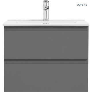 Oltens Vernal skrinka 60 cm podumývadlová Závěsná - grafit 